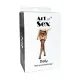 Комплект из пояса и чулков Art of Sex — Deily, цвет черный, размер L
