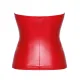 Корсет Noir Handmade F355 Red powerwetlook corset - XL