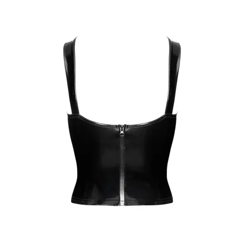 Корсет Noir Handmade F379 Dominae Frontbind ПВХ корсет S