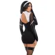 Костюм монахини Leg Avenue Holy Hottie Dress S