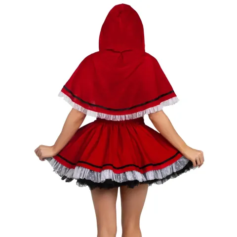 Костюм «Красная Шапочка» Leg Avenue Flirty Miss Red Top and Skirt M