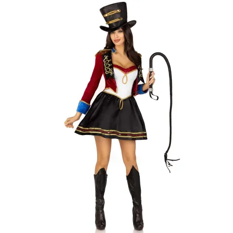 Костюм дрессировщицы Leg Avenue Ringmaster Costume M, платье, шляпа