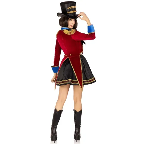 Костюм дрессировщицы Leg Avenue Ringmaster Costume M, платье, шляпа