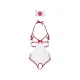 Костюм медсестри Leg Avenue Naughty Nurse, one size, боді та шапочка