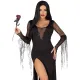 Костюм Мортиции Аддамс Leg Avenue Sexy Spooky Morticia M