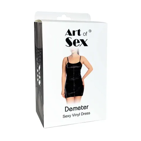 Лакована сукня Art of Sex - Demeter, колір червоний, розмір M