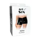 Лакированные шортики на молнии Art of Sex — Jarina, цвет: черный, размер: M