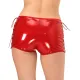 Лакированные шортики на шнурке Art of Sex — Kylie, красные, размер L–2XL