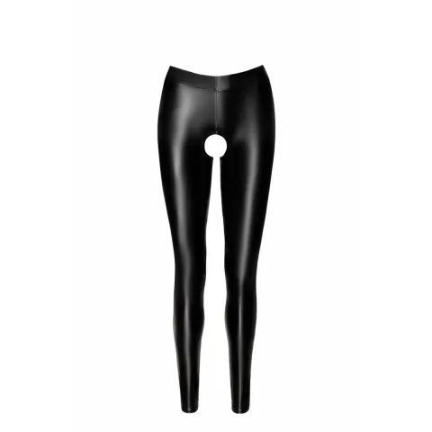 Леггинсы Noir Handmade F304 Taboo, M, чёрный, латекс, открытые ягодицы и пах