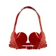 Ліф Серце Feral Feelings - Hearts Bra Red
