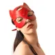 Маска «Кошечка» Art of Sex — Cat Mask, красная