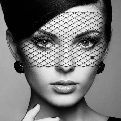 Bijoux Indiscrets Face Mask — Маска Луизы, винил, клеящийся крепление, без завязок
