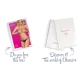 Кружевные стринги с двумя отверстиями Obsessive 831-THC-1 crotchless thong S/M, черные, с бантиками