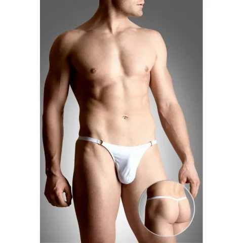 Чоловічі стрінги - Mens Thongs 4487, чорні S-L