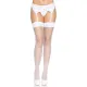 Панчохи-сітка для кріплення на пояс Leg Avenue Nylon Fishnet Thigh Highs One size, White