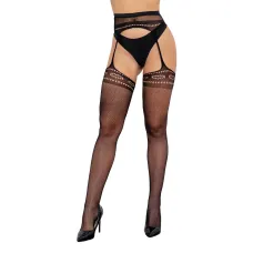 Панчохи - Stockings 4033 чорні - One Size