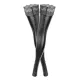 Панчохи з мокрим ефектом Noir Handmade F135 Powerwetlook stockings, L, без мисків