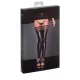 Панчохи з мокрим ефектом Noir Handmade F135 Powerwetlook stockings, S, без мисків