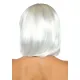 Перука, що світиться в темряві Leg Avenue Pearl short natural bob wig White, коротка, перлинна, 33 см
