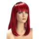 Парик World Wigs ELVIRA средней длины, двухцветный, красный