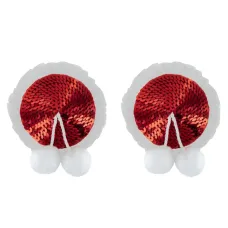 Пестис з помпончиками на соски Paris Hollywood Cache Tetons Pompoms