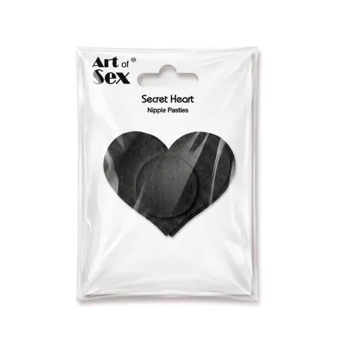 Пестис-сердечка Art of Sex - Secret Heart, чорний