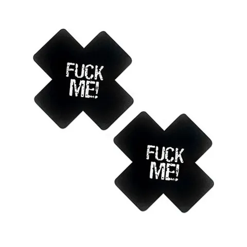 Браслеты на грудь Art of Sex — Fuck me, черные
