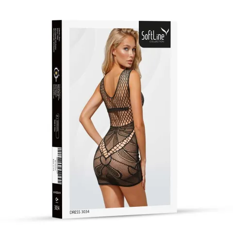 Плаття - Dress 3034 чорне - One Size