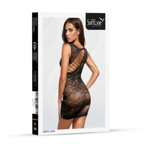 Плаття - Dress 3040 чорне - One Size