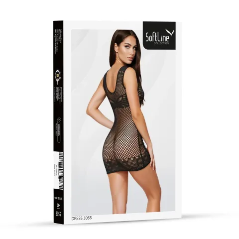Плаття - Dress 3055 чорне - One Size