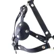 Нагрудная ремня LOCKINK SEVANDA Queen Chest Harness со съемным бюстгальтером, черная, со съемными застежками