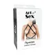Женская портупея Art of Sex — Agnessa Leather harness, черная, XS–M