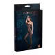 Прозрачный бодистокинг Moonlight Model 03 XS-L Black, с открытым низом