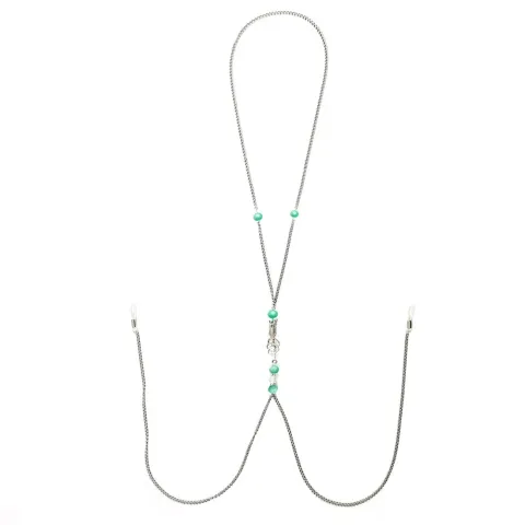 Украшение для сосков Art of Sex — Nipple Clamps Arrow, цвет мятный