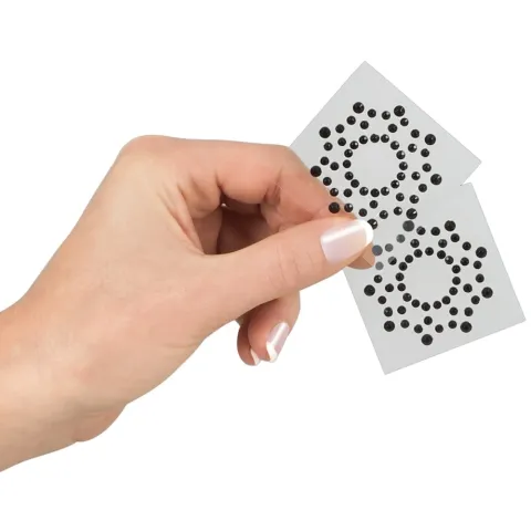 Прикраса для сосків - Cottelli Collection Nipple Stickers Star