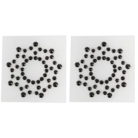 Прикраса для сосків - Cottelli Collection Nipple Stickers Star