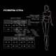 Сексуальные трусики с жемчужинами и розочкой Aurora, бордовые, размер XS-M