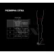 Сексуальные виниловые чулки Art of Sex — Lora, размер S, цвет красный