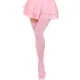 Щільні непрозорі панчохи Leg Avenue Opaque Nylon Thigh Highs Pink, One Size