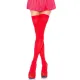 Щільні непрозорі панчохи Leg Avenue Opaque Nylon Thigh Highs Red, One Size