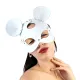 Кожаная маска в виде мышки Art of Sex — Mouse Mask, цвет: белый