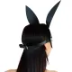 Кожаная маска «Зайчик» от Art of Sex — Bunny mask, цвет: чёрный