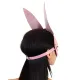 Кожаная маска «Зайчик» от Art of Sex — Bunny mask, цвет: розовый