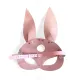 Кожаная маска «Зайчик» от Art of Sex — Bunny mask, цвет: розовый