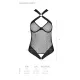 Сетчатый боди с халтером Passion Amanda Body L/XL, черный