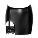 Спідниця Noir Handmade F345 Powerwetlook skirt with garter - S