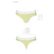 Спортивні трусики-стрінги Passion PS007 PANTIES XL, yellow