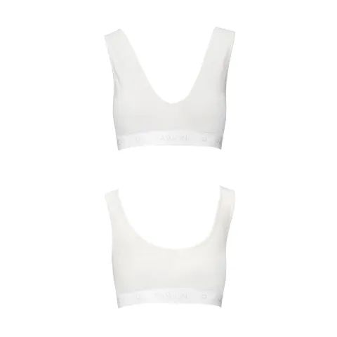 Спортивный топ из эластичного хлопка Passion PS005 TOP L, белый