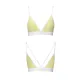 Спортивний топ з подвійними бретелями Passion PS007 TOP L, yellow