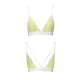 Спортивний топ з подвійними бретелями Passion PS007 TOP M, yellow